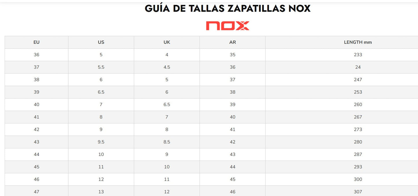 CALZADO NOX ML10 HEXA BLACK WHITE