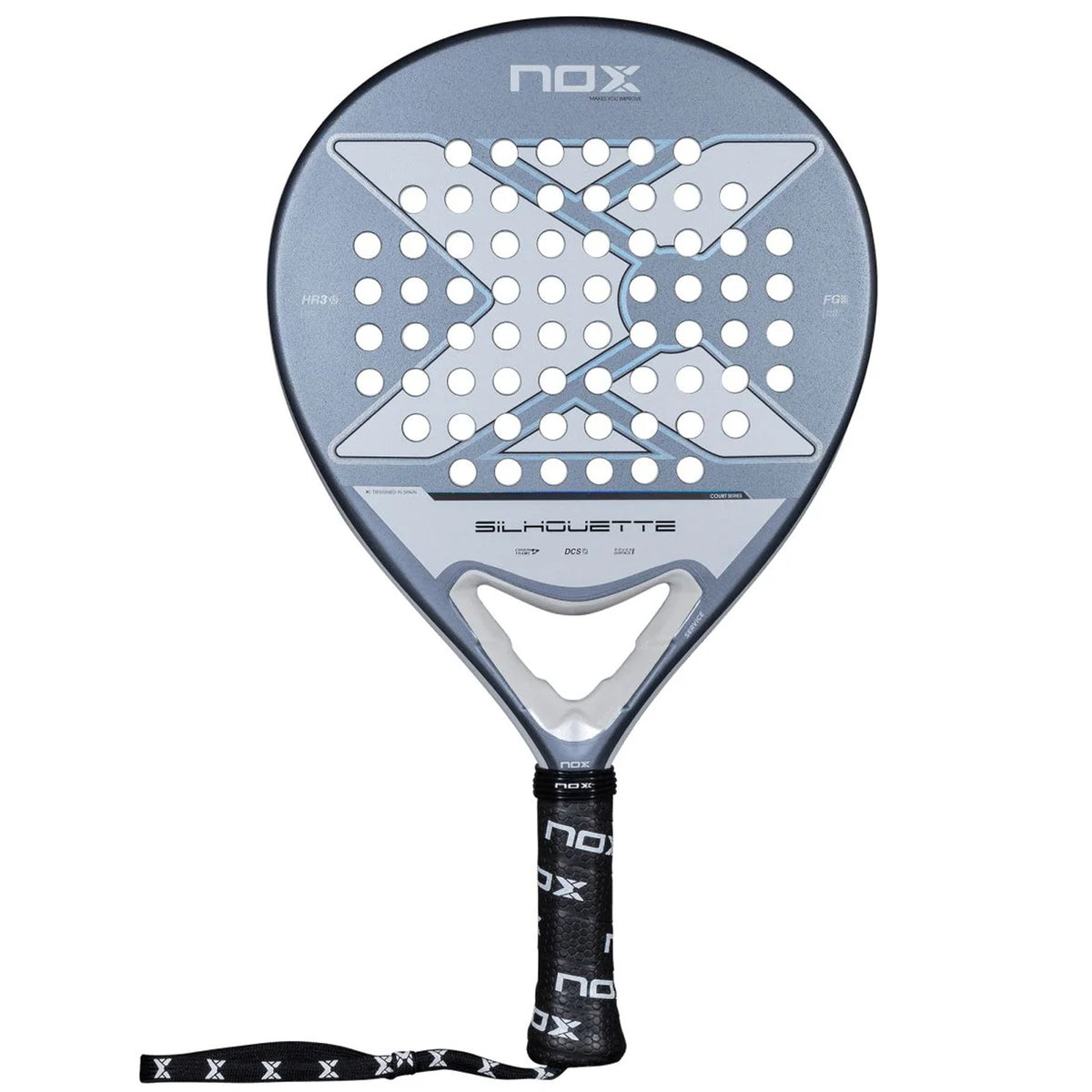 PALETA PADEL NOX X-ONE SILHOUETTE 26