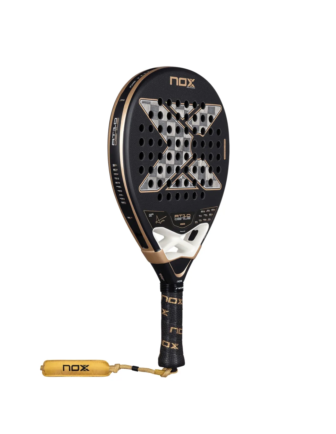 PALETA PADEL AT10 GENIUS 18K ALUM 2026 BY AGUSTIN TAPIA