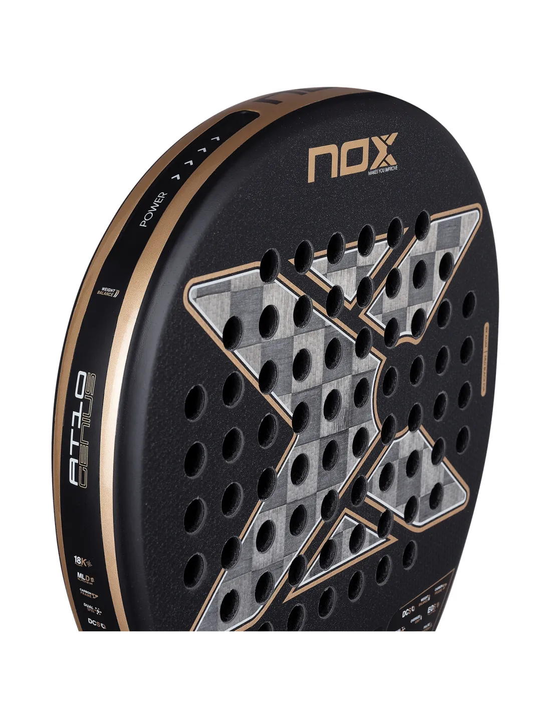 PALETA PADEL AT10 GENIUS 18K ALUM 2026 BY AGUSTIN TAPIA